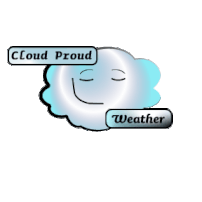 Proud looking cloud with a title of Cloud Proud