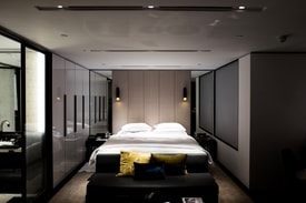 Modern Bedroom with no space